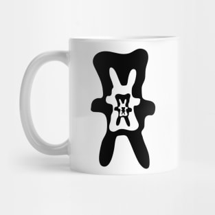 Epoh the Nomad - Black and White Inner Bunny Mug